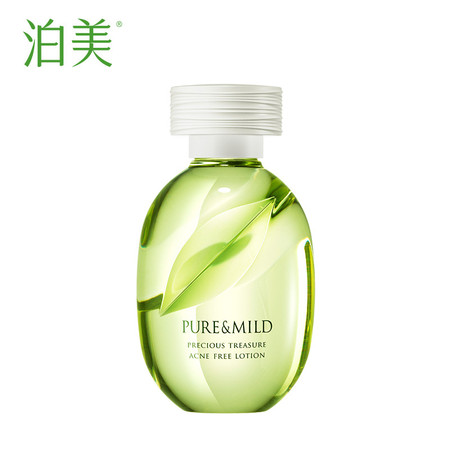 泊美 鲜纯珍萃 绿茶控油净痘水150ml 柔嫩肌肤图片