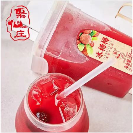 聚仙庄 仙居杨梅汁380ml*6图片