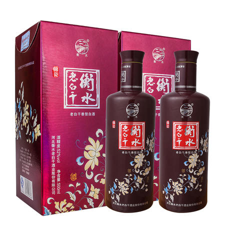 衡水老白干锦瓷 52度 500ml*2 老白干香型白酒图片