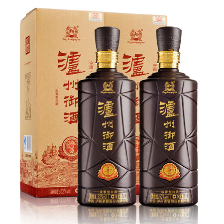 泸州老窖 御酒 臻传 1000ml 52度 浓香型白酒 2瓶装图片