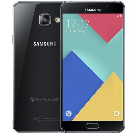 三星 Galaxy A7 (SM-A7108) 黑色 移动4G手机 双卡双待图片