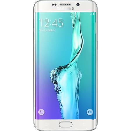 三星 Galaxy S6 Edge+（G9280）64G版 雪晶白 全网通4G手机 优惠套装送贴膜