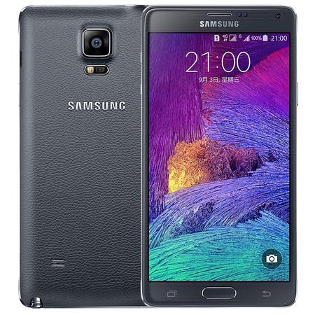 三星 Galaxy Note4 (N9100) 移动联通4G手机 黑色 套装送钢化膜