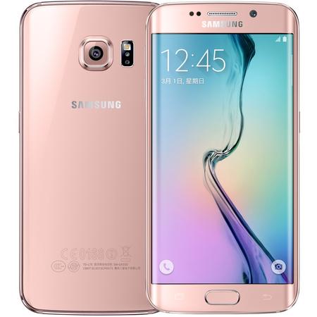 三星 Galaxy S6 edge（G9250）32G 粉色 移动联通电信4G手机 优惠装送钢化贴膜