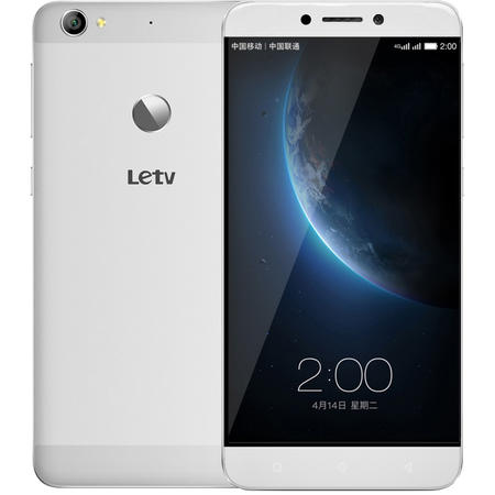 乐视 Letv 乐1S (X501) 太子妃版 移动联通4G手机 银色 32G 套装送钢化膜