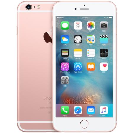 苹果 Apple iPhone6S 移动联通电信4G手机 玫瑰金色 32G 套装送钢化膜图片