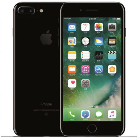 苹果 Apple iPhone7 Plus 移动联通电信4G手机 128G亮黑色 套装送贴膜图片