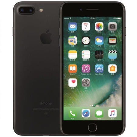 苹果 Apple iPhone7 Plus  移动联通电信4G手机 32G 黑色 套装送贴膜图片