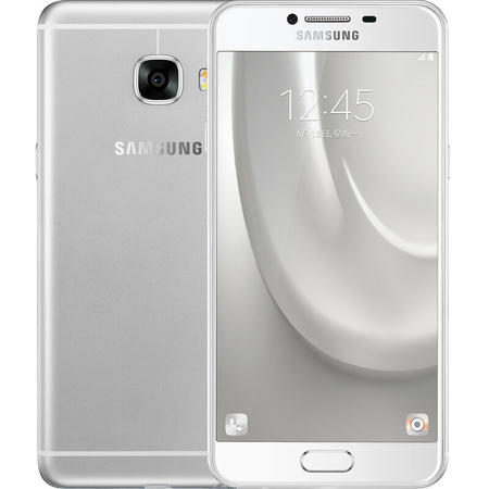 三星 Galaxy C5（SM-C5000）全网通 移动联通电信4G手机 银色 32G 套装送贴膜