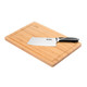 BTSM 雅典娜刀具两件套装竹菜板不锈钢菜刀 刀具两件套装