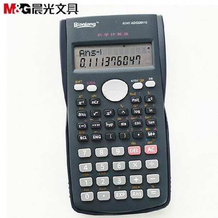 晨光文具 标朗电子计算器ADG98110函数计算器 科学计算器12位数 学习办公用品图片