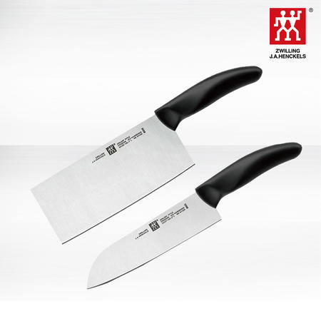 德国双立人刀具STYLE厨房切菜刀具2件套
