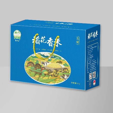 贾玲珑 稻花香米箱装5kg/箱图片