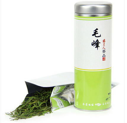 2016新茶 绿贵人茶叶 毛峰 明前特级绿茶 50G 包邮 罐装图片