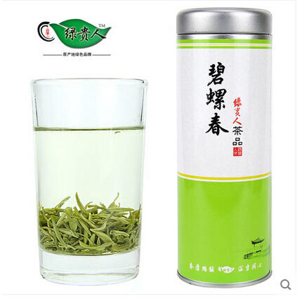 2016新茶上市 绿贵人春茶绿茶特级明前 碧螺春茶叶100克包邮