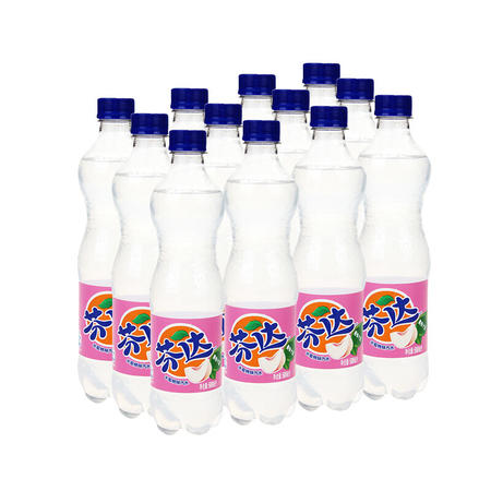 义乌特惠 芬达水蜜桃味汽水500ml*12（限义乌地区）图片