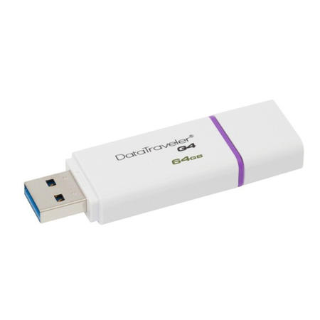 金士顿（Kingston） DTI G4 64G 高速USB3.0 时尚便携U盘 白色图片