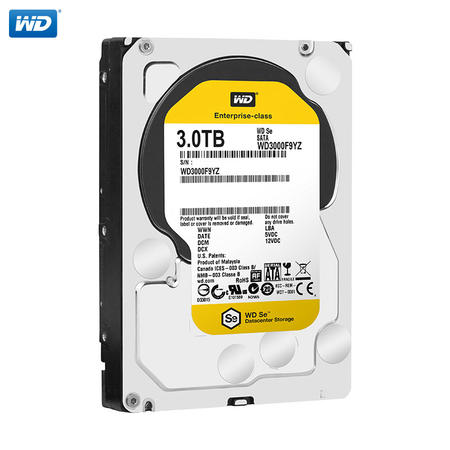 WD/西部数据 WD3000F9YZ 企业级3.5寸硬盘 3T SE服务器 SATA接口图片