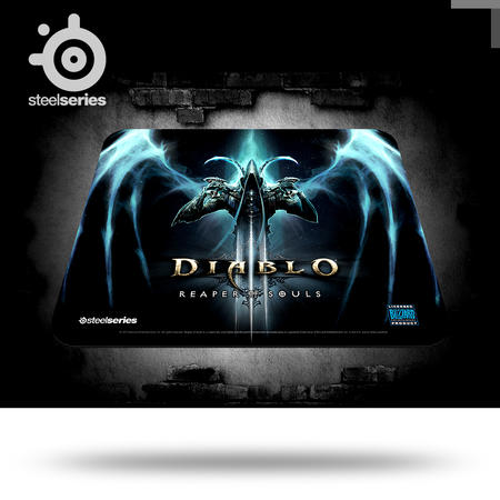 steelseries赛睿 QcK《暗黑破坏神3》Diablo夺魂之镰限量版鼠标垫图片