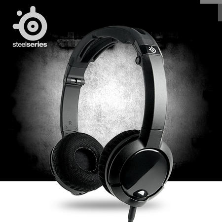 steelseries/赛睿 Flux 轻灵头戴式游戏耳机 折叠便携兼容多平台