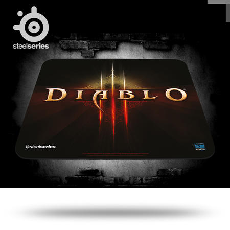 SteelSeries赛睿 QcK《暗黑破坏神3》Diablo3 Logo限量版鼠标垫图片