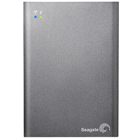 希捷（Seagate） 无线硬盘移动存储设备 1TB USB3.0移动硬盘 灰色图片