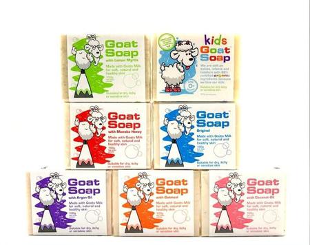 【青田馆】澳洲代购Goat Soap山羊奶皂天然孕妇儿童婴儿抗过敏手工沐浴香皂图片