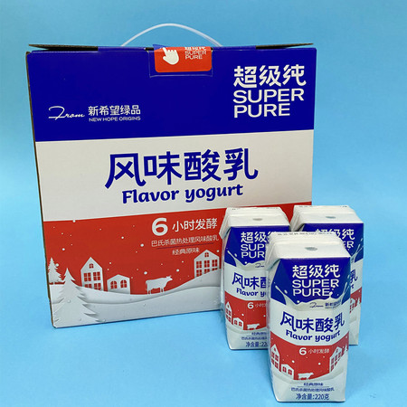 新希望绿品风味酸乳图片