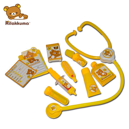 轻松小熊含3C标安全玩具小医生护理套装亲子过家家互动益智玩具