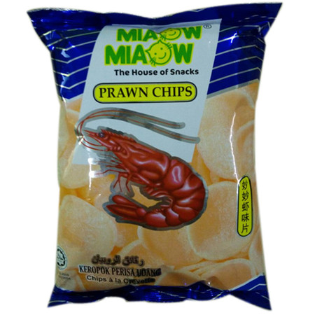 马来西亚进口美食 妙妙龙虾片50g 膨化食品 特产零食 国外小吃图片