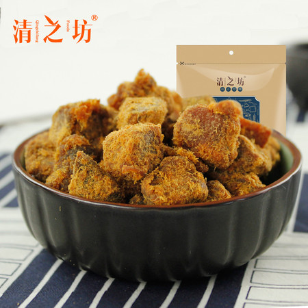 清之坊台湾风味XO酱烤猪肉粒XO肉食200g*2包零食牛肉风味休闲零食