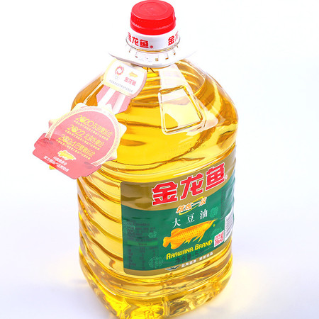金龙鱼精炼一级大豆油5L大桶装粮油 色拉油 炒菜烘焙家用食用油