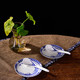 瓷拍 碗套装景德镇陶瓷餐具28头陶序图骨瓷套装盘子碟勺子唐德贵
