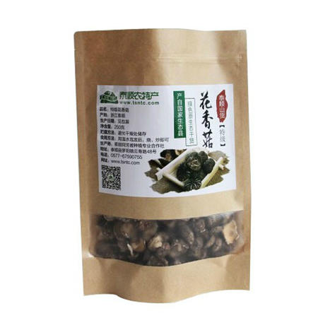 泰顺农特产农家花香菇250g