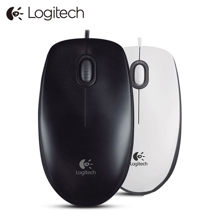 Logitech/罗技M100R 二代USB 有线鼠标 电脑台式机笔记本光电鼠标