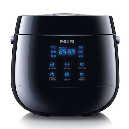 飞利浦（Philips）家用迷你型电饭煲HD3060 智能触控 2L容量小型饭锅 可定时图片