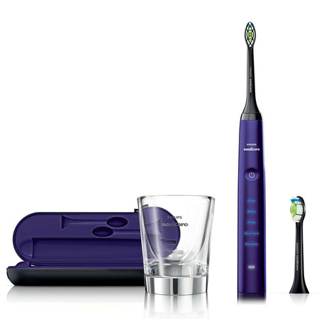 飞利浦（PHILIPS）成人充电声波震动牙刷HX9372 除牙菌斑 全身水洗 5种清洁模式