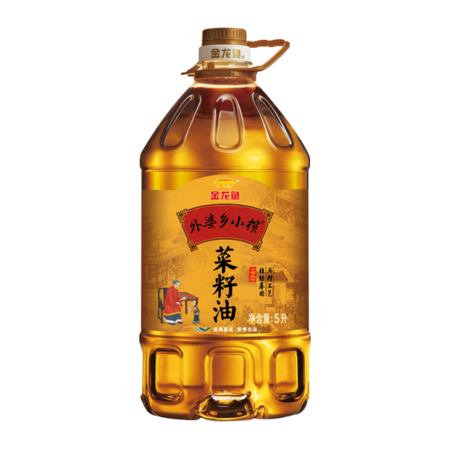 金龙鱼 外婆乡小榨菜籽油(非转)5L