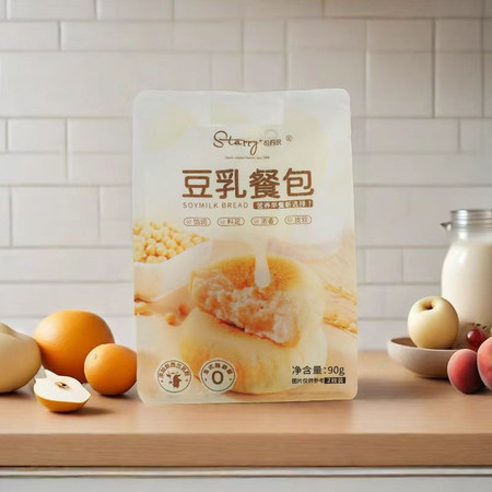 司丹尓 豆乳餐包90g(2枚）图片