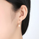 奈唯  S925银时尚简约气质珍珠耳钉-浪漫之约