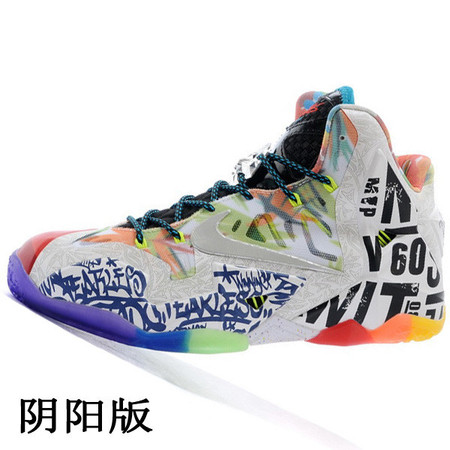 Nike LEBRON LBJ 詹姆斯11代耐克正品鸳鸯男鞋全明星篮球鞋647780图片