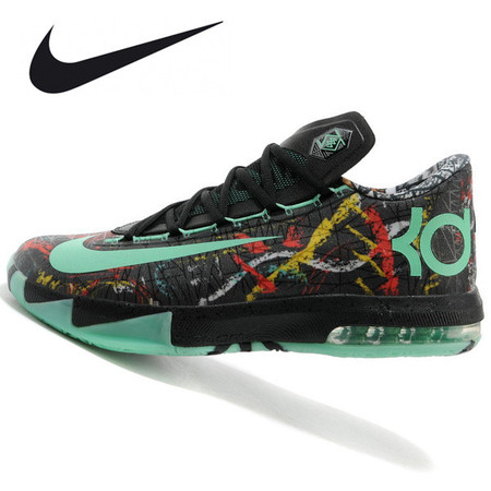 NIKE KD6 What The KD杜兰特6 鸳鸯 男子全明星篮球鞋 669809图片