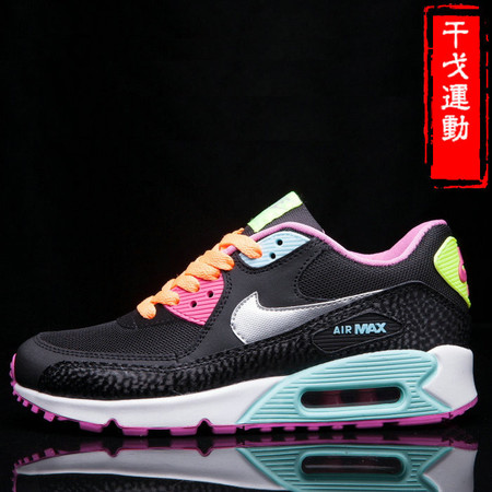 正品新款耐克跑鞋夏季气垫Nike Air Max90女鞋跑步鞋443817-401图片