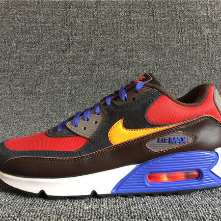 耐克男鞋新款网面透气AIR MAX 90气垫运动跑步鞋 708973-600