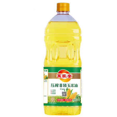 萬家宴 非转基因压榨玉米油 1.5L/瓶图片