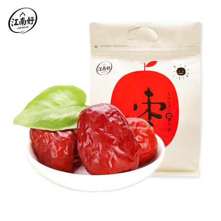 【江南好】一等红枣 新疆干果和田大枣骏枣特产零食 500g*2袋图片