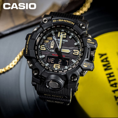 casio/卡西欧 GWG-1000系列G-SHOCK泥王太阳能电波运动手表图片