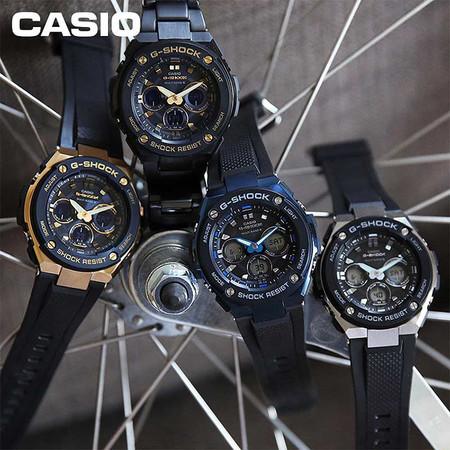 casio/卡西欧 男表G-STEEL系列GST-W300系列运动男士手表图片