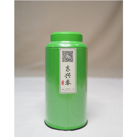 东兴春绿茶罐装150克