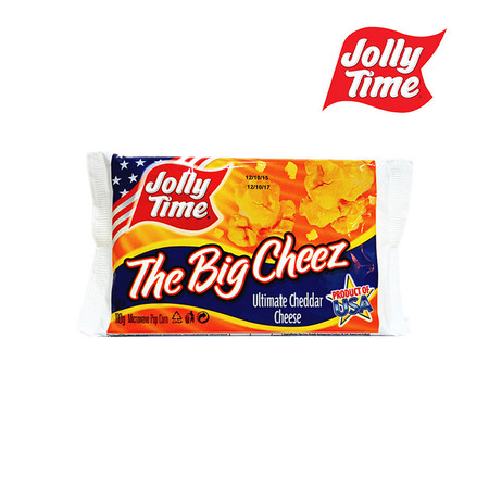 乔里/JOLLY TIME 干酪味 微波炉爆米花 100g 进口食品